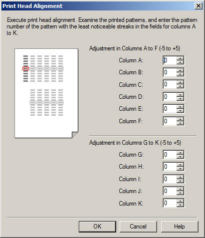 Canon Knowledge Base - Manually Aligning the Print Head (Windows